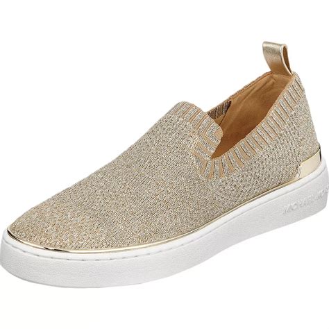 michael michael kors skyler slip on sneakers|michael kors rhinestone sneakers.